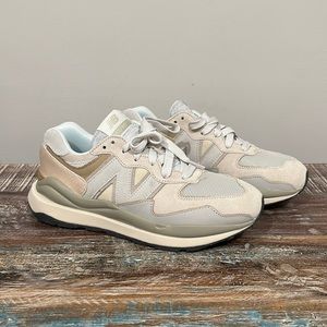 NIB New Balance 57/40 (Moonbeam / Rain Cloud) M5740GRM | Men's Size 9